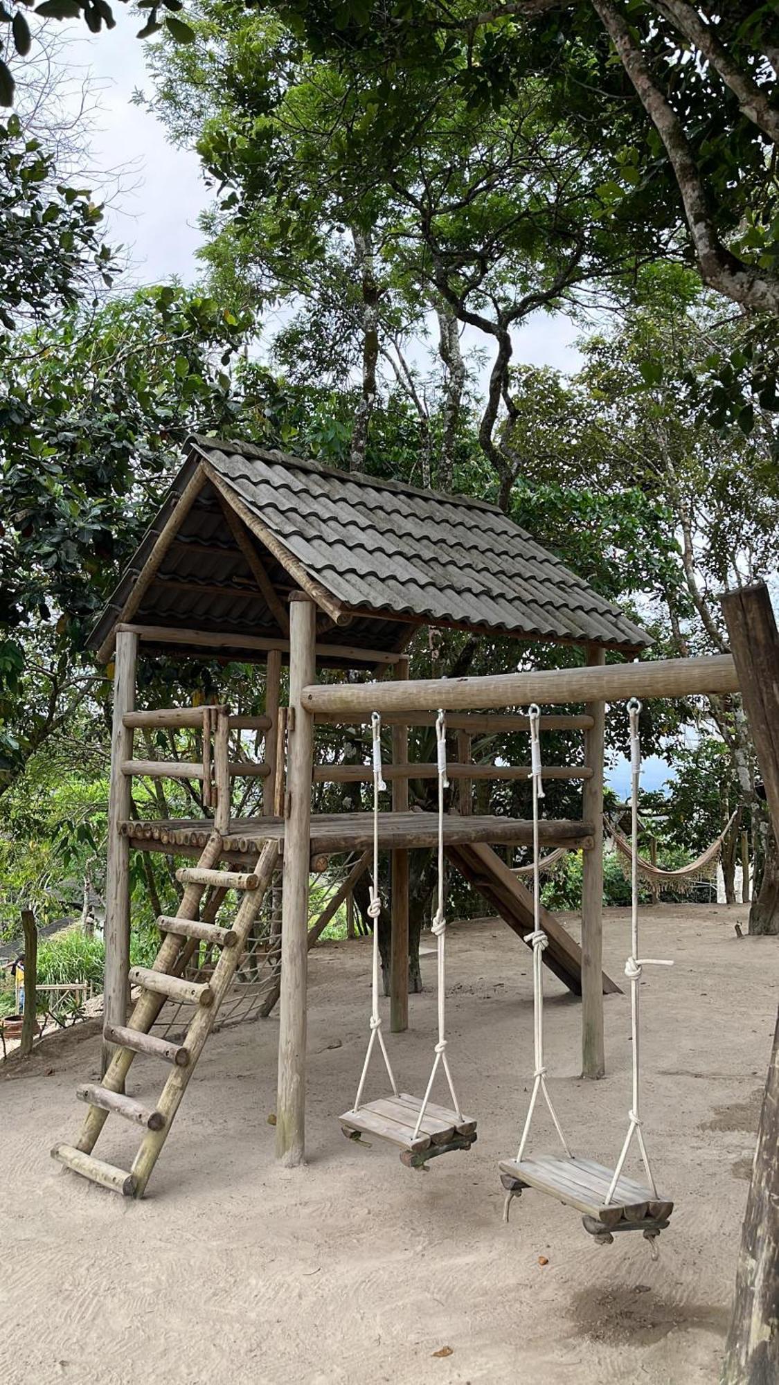 Flat Condominio Topo Da Montanha 507 Cha Grande Luaran gambar