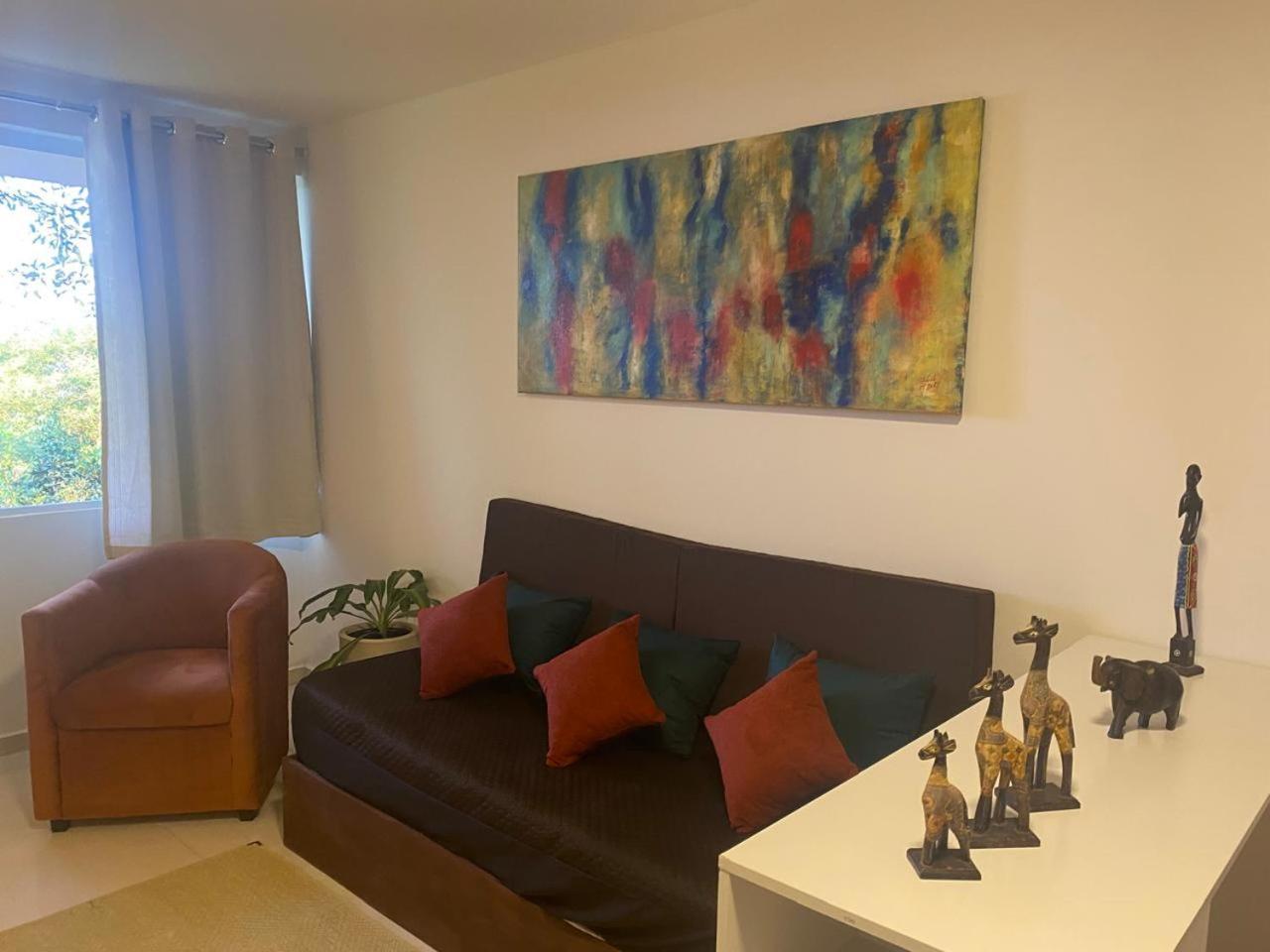 Flat Condominio Topo Da Montanha 507 Cha Grande Luaran gambar